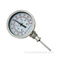 Thermomètre bimétal de 150 mm Thermomètre bimétal BTL